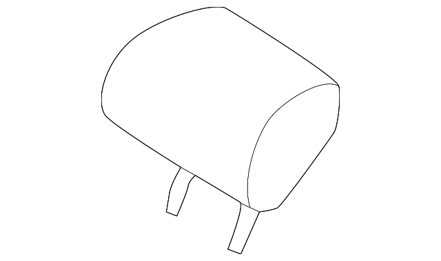 32009793 Деталь HEADREST, RIGHT