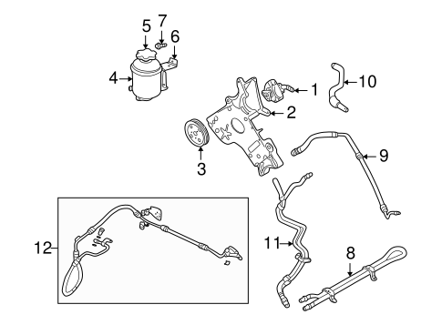 Freelander PUMP & HOSES