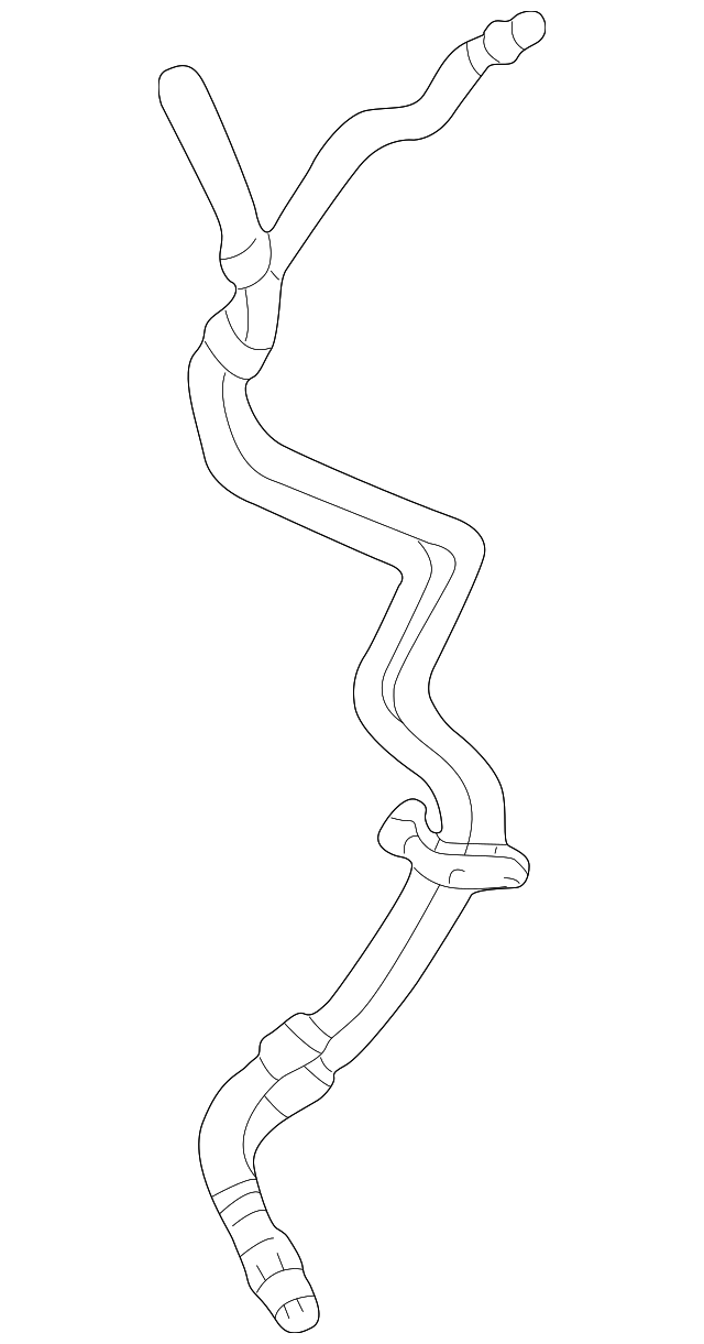 QGC000141 Деталь HOSE & TUBE ASSY