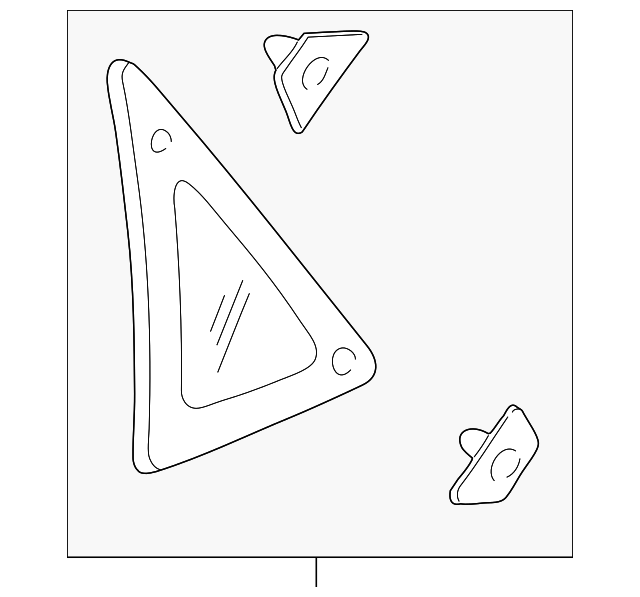 5S4Z-6329710-AA Деталь QTR GLASS, RIGHT