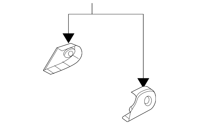FJV500590MVM Деталь LID HINGE, LEFT