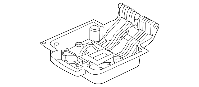 LR025822 Деталь STORAGE COMPART