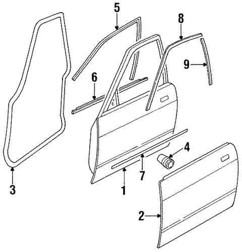 XJ12 DOOR & COMPONENTS