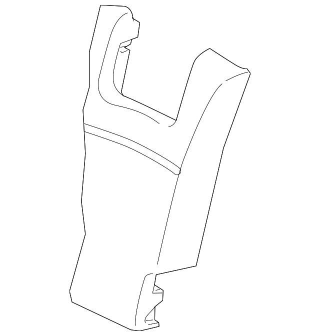 39803331 Деталь SEAT BACK COVER