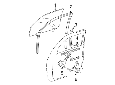 BODY/FRONT DOOR for 2006 Toyota Highlander #2