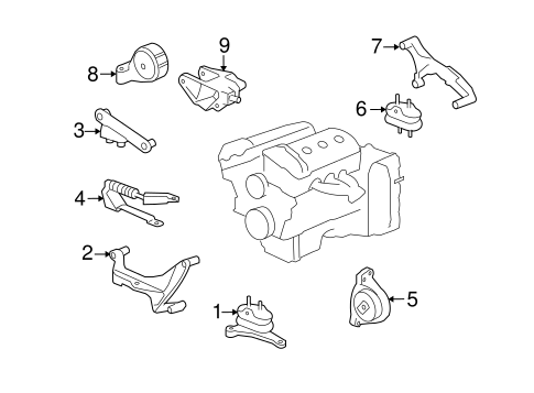 Torrent ENGINE & TRANS MOUNTING
