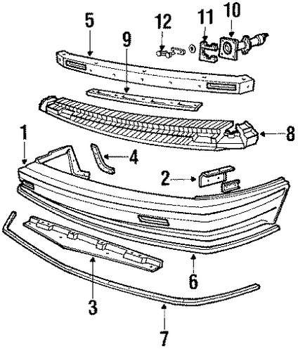 Bonneville FRONT BUMPER