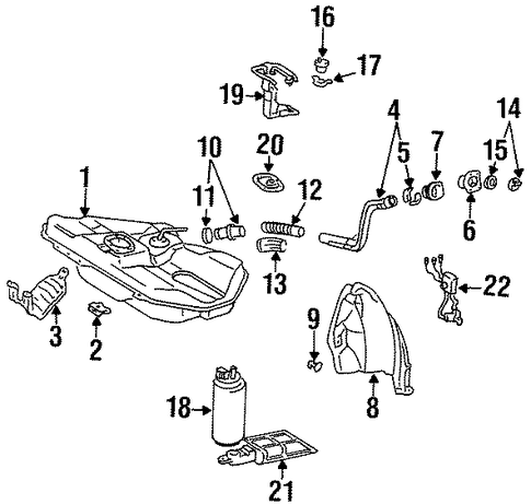 ELECTRICAL/SENDERS for 1997 Toyota Paseo #1