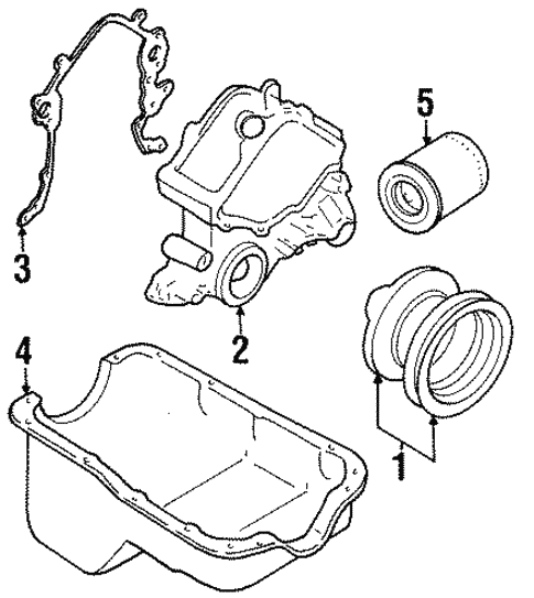 Engine/Engine Parts for 1996 Ford Mustang #2