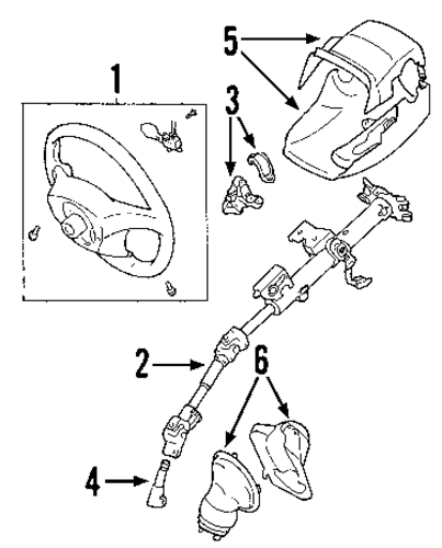 Vibe STEERING COLUMN