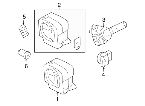 Electrical/Anti-Theft Components for 2008 Ford F-150 #1