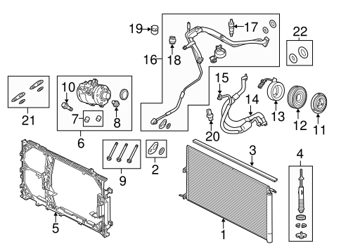 HVAC/Switches & Sensors for 2014 Ford F-150 #1