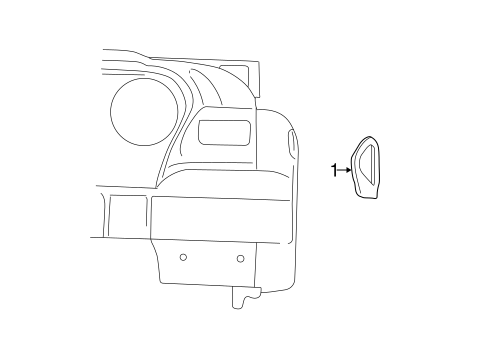 Wrangler SIDE REPEATER LAMPS