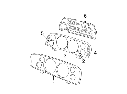 Grand Cherokee CLUSTER & SWITCHES