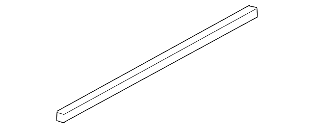 6H6Z-5420758-A Деталь LOWER W'STRIP, LEFT