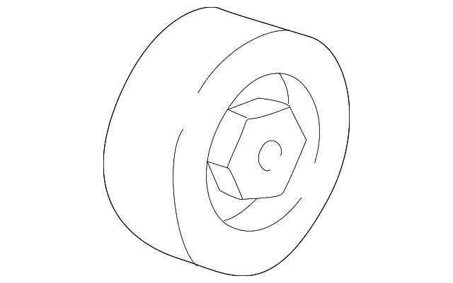 996-102-117-57 Деталь TENSIONER PULLEY