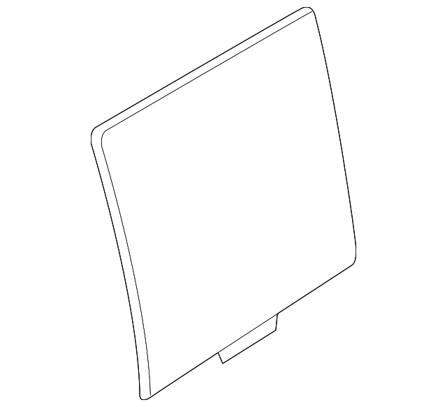 30674345 Деталь MOVEABLE GLASS, LEFT
