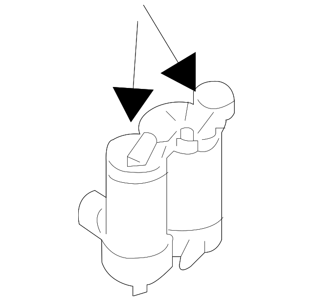 32009596 Деталь FRONT WASHER PUMP
