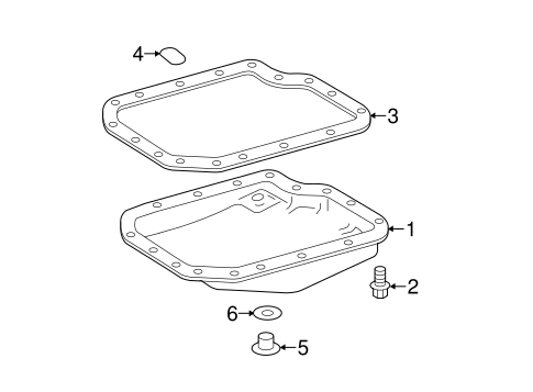 ENGINE/TRANSAXLE PARTS for 2014 Toyota Sienna #2