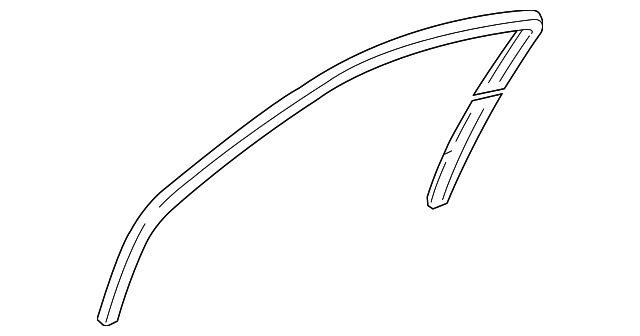 4W1Z-5421596-AA Деталь RUN CHANNEL, RIGHT