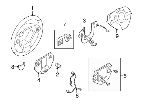 Astra STEERING WHEEL & TRIM 2