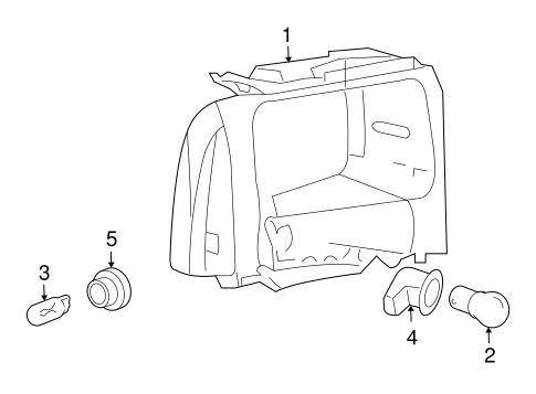 Electrical/Park Lamps for 2007 Ford F-250 Super Duty #1