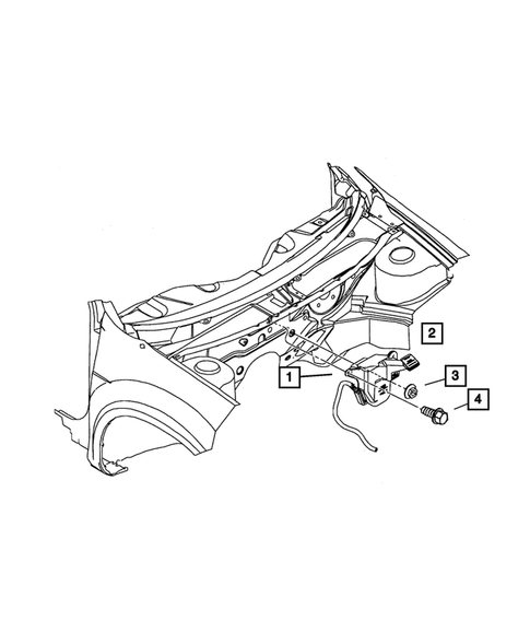Tank, Coolant Engine for 2002 Dodge Neon #0
