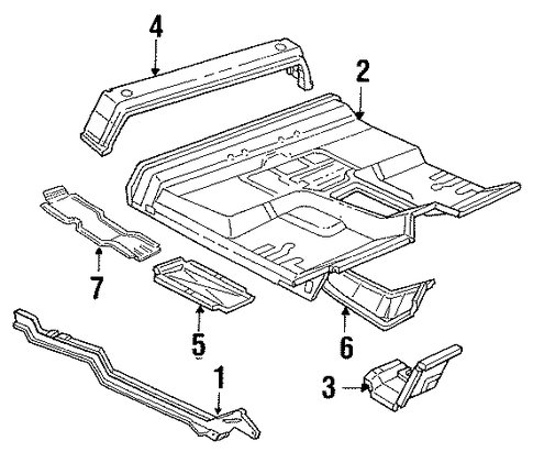 F-350 FLOOR - CAB 2