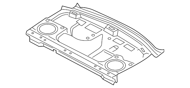8G1Z-5446506-A Деталь PKG TRAY PANEL