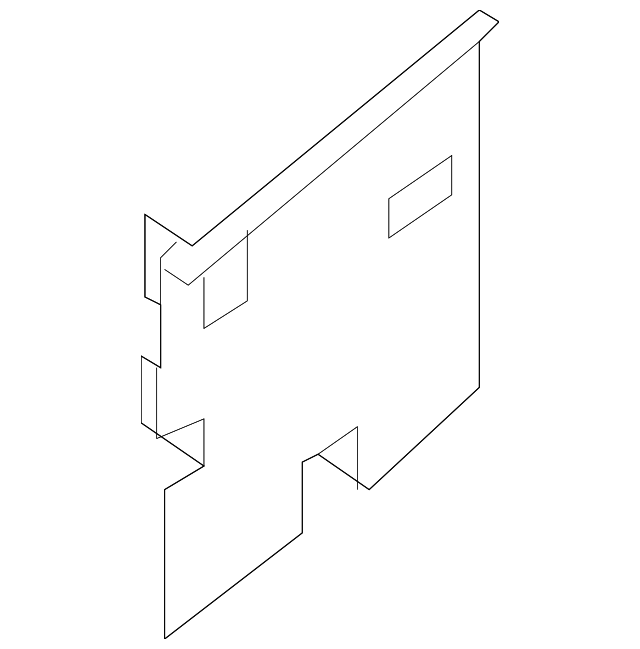 32007971 Деталь RADIO BRACKET, LEFT
