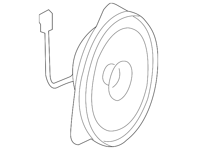 32008773 Деталь FRONT DR SPEAKER, LEFT