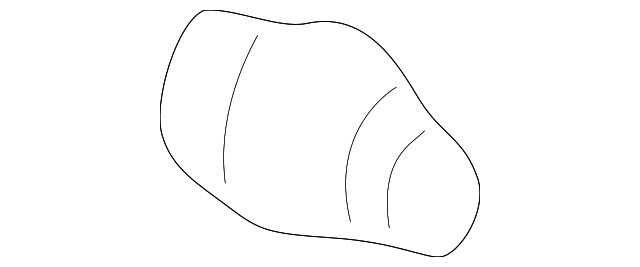 19205384 Деталь DOOR SHELL BUMPER, RIGHT