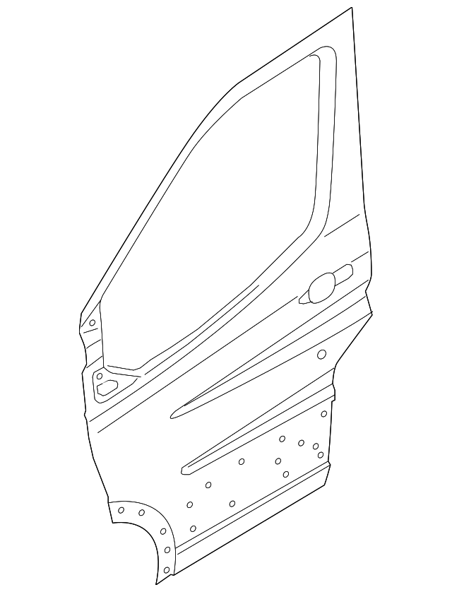 EK4Z-6120200-A Деталь OUTER PANEL, RIGHT
