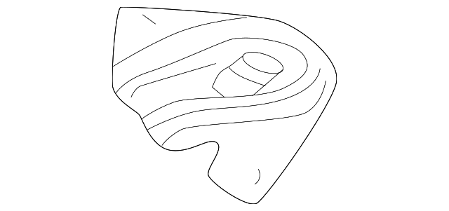 XR830278 Деталь RADIATOR MOUNT BRACKET, RIGHT