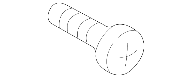 6504617 Деталь DOOR TRIM PANEL SCREW