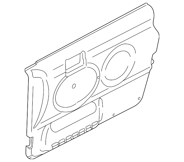 5DY661K5 Деталь DOOR TRIM PANEL, RIGHT
