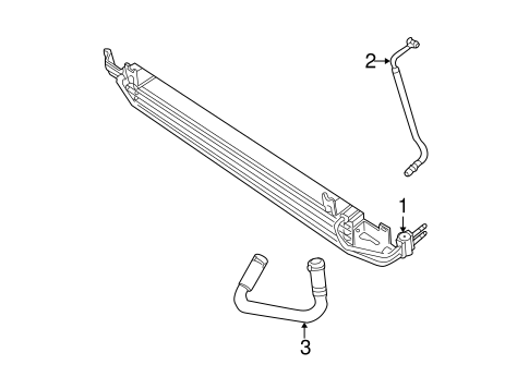 X-Type TRANS OIL COOLER