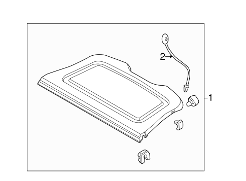 Focus INTERIOR TRIM - REAR BODY