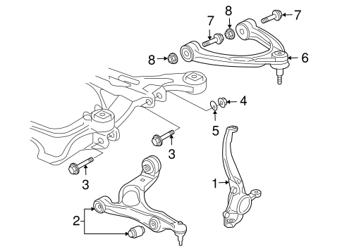 Cayenne SUSPENSION COMPONENTS 2
