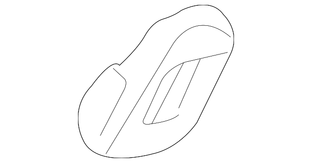 9197230 Деталь VENT GRILLE, RIGHT
