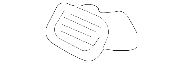 39973177 Деталь VENT GRILLE, LEFT