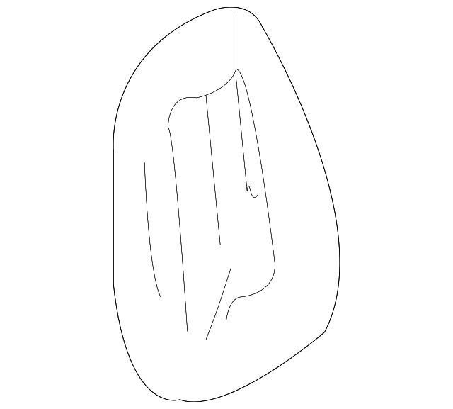 9197236 Деталь VENT GRILLE, LEFT