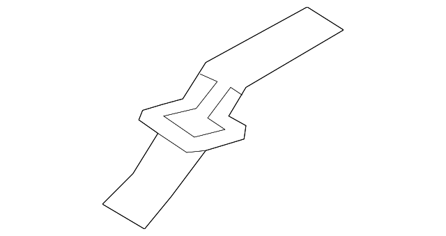 13119165 Деталь CHILD SEAT BRKT