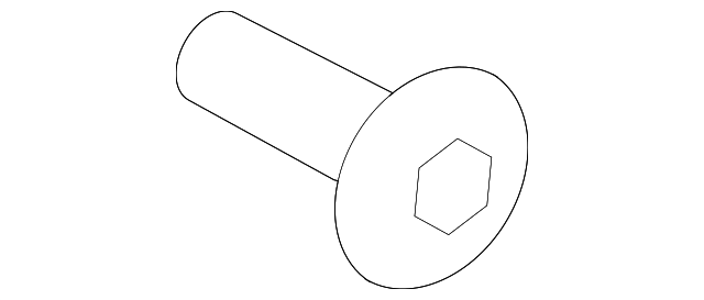 24460210 Деталь HINGE BOLT, RIGHT