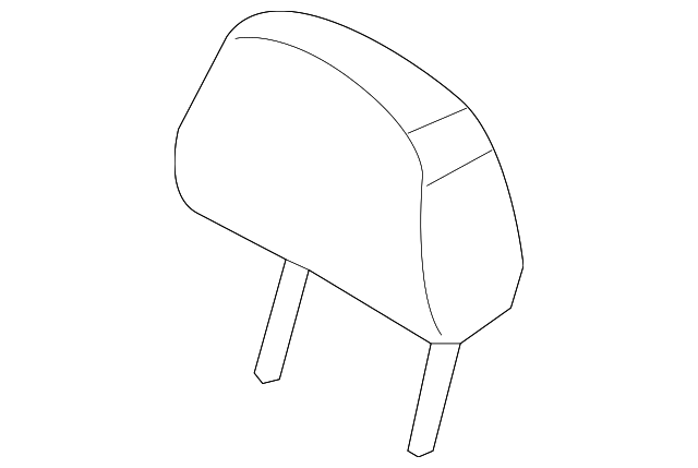 13220952 Деталь HEADREST, RIGHT