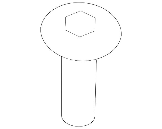 24439320 Деталь CHILD SEAT BRKT BOLT