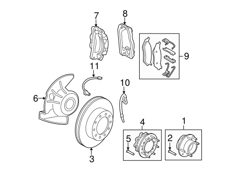 Brakes/Anti-Lock Brakes for 2016 Ford F-350 Super Duty #3