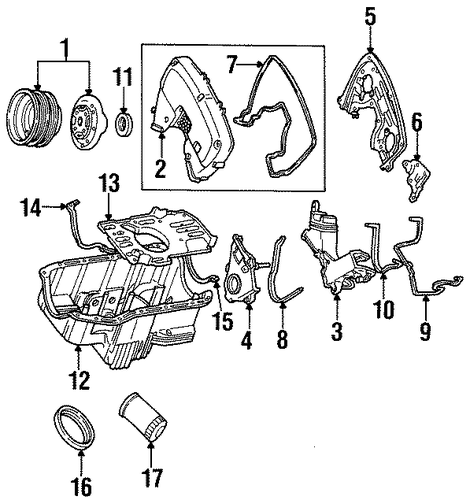 Taurus ENGINE PARTS