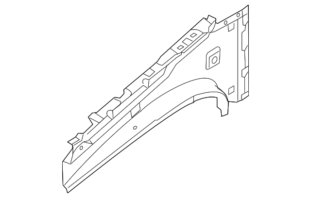 7T1Z-6116154-A Деталь UPPER RAIL, RIGHT