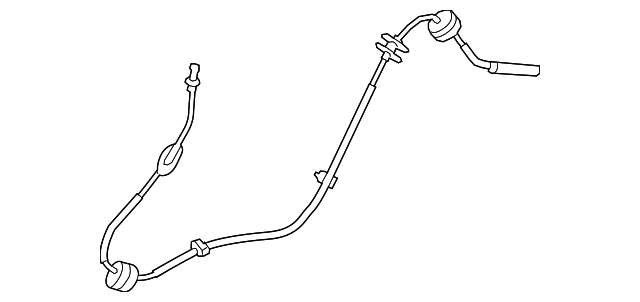 DT1Z-61266A46-E Деталь RELEASE CABLE, RIGHT
